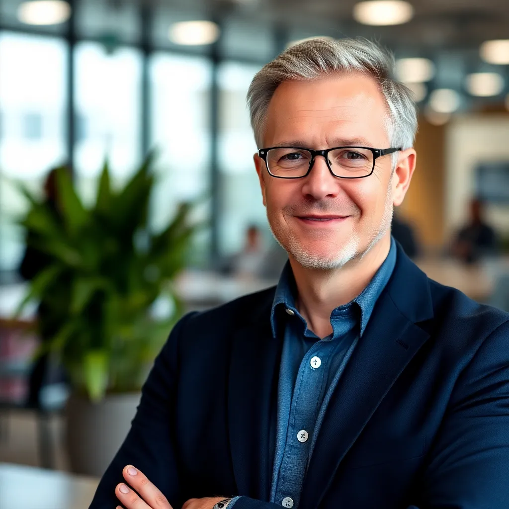 Portret van Martijn de Vries, Data Analist